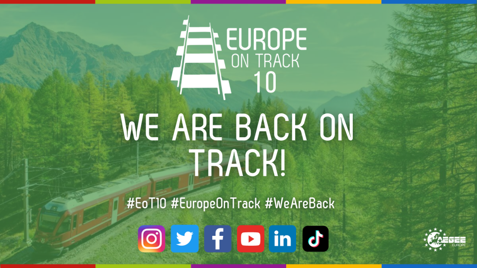 Europe on Track – We are back on track with the tenth edition!